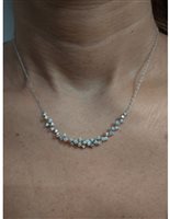 Collier Damiani Femme Mimosa in Or blanc Diamante 1.21 Ct 20075409 - 20075409